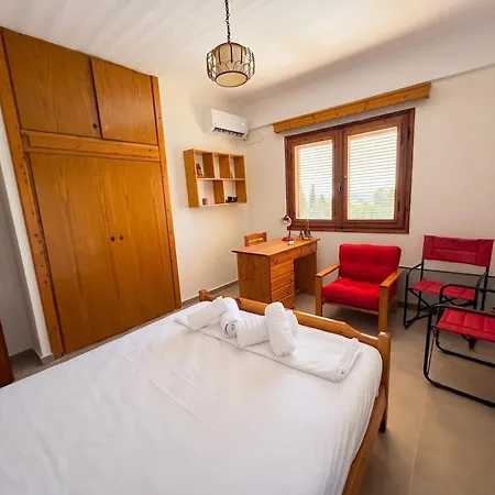 Prázdninový dům Potidea Private Garden 4,000 M Plot Sea View Bbq *