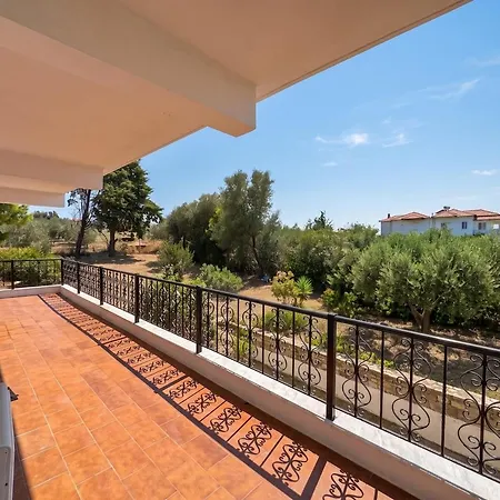 Ferienhaus Potidea Private Garden 4,000 M Plot Sea View Bbq *