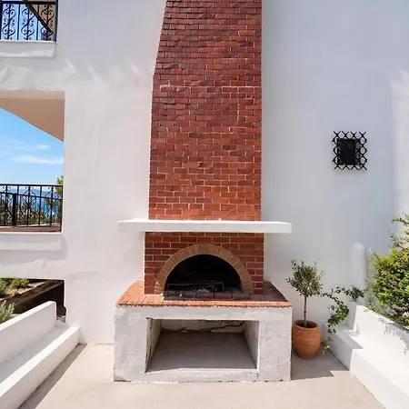 Ferienhaus Potidea Private Garden 4,000 M Plot Sea View Bbq