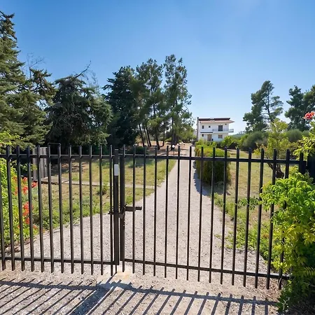 Potidea Private Garden 4,000 M Plot Sea View Bbq Nea Poteidaia